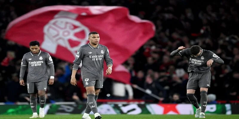 Rice khiến Real Madrid phải ôm hận